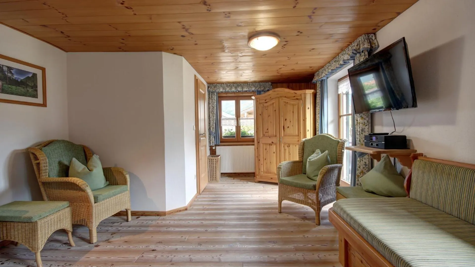 Gästehaus Hirschbichler - Chiemgau Karte Inzell Deutschland